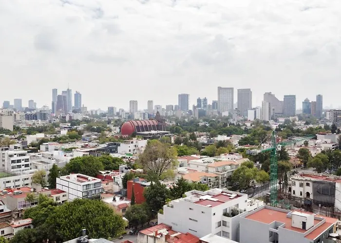Comodo Departamento En Polanco. Pool, Gym & Garage Apartment Mexico City