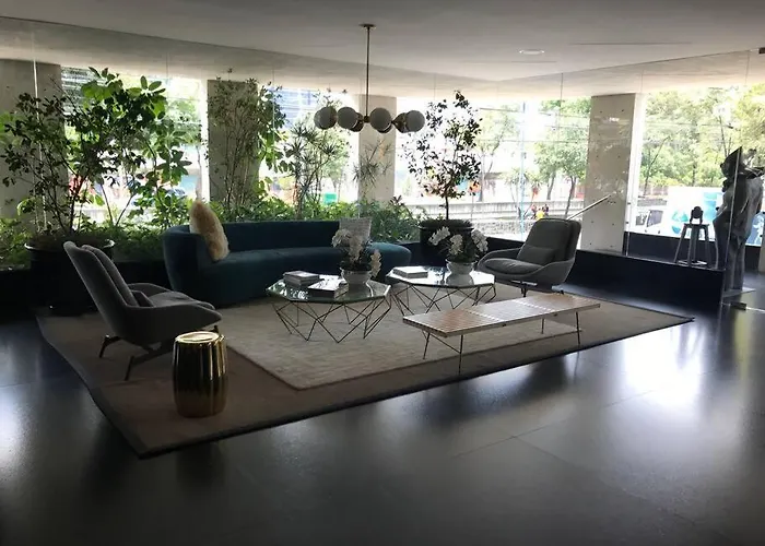 Comodo Departamento En Polanco. Pool, Gym & Garage Apartment *